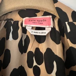 Kate spade Leopard top. Perfect condition!!
